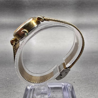 Seiko Watch Women 25mm Brown Dial Gold Tone Oval 11-5020 Manual Wind Vintage6