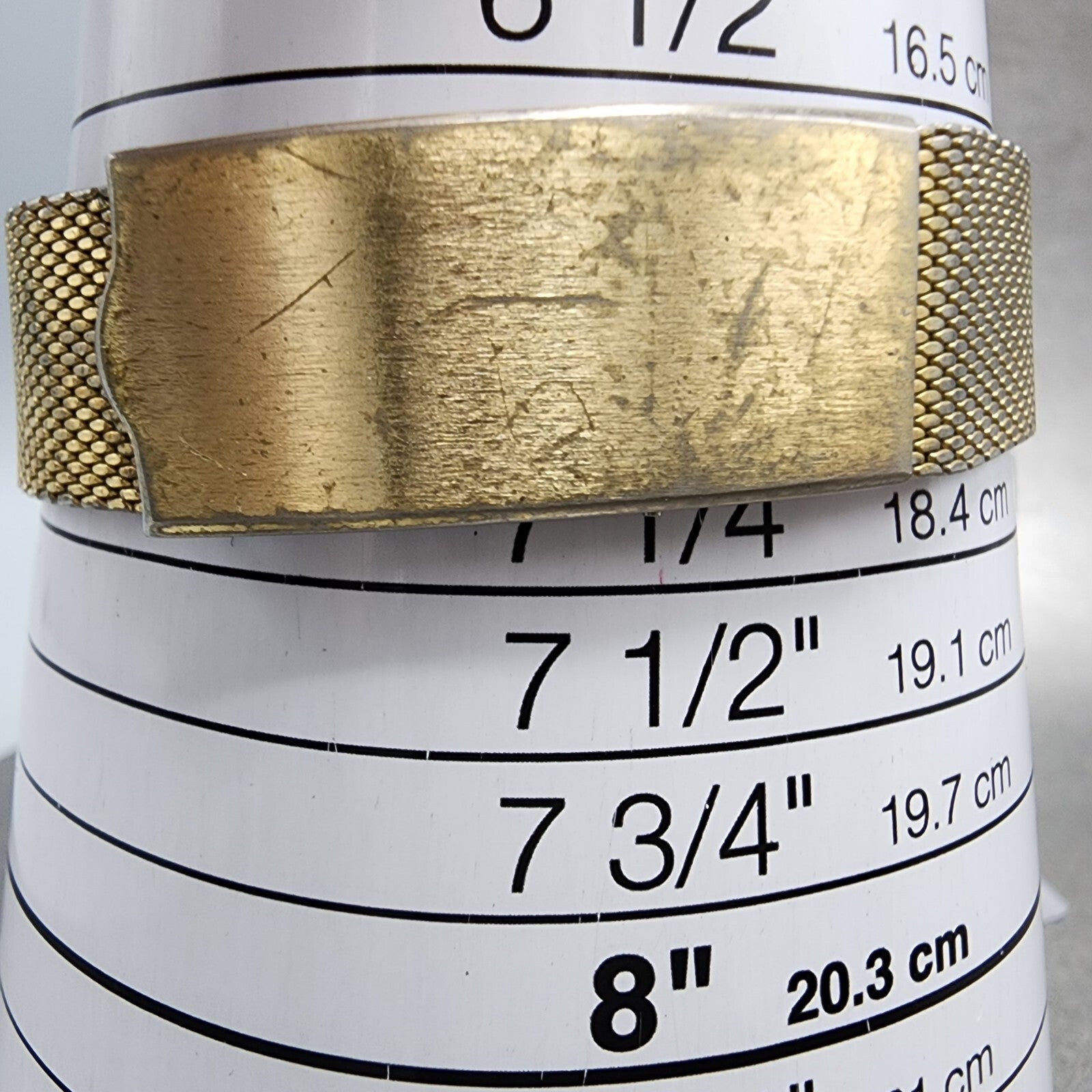 Citizen CQ Crystron Watch Men 34mm White Dial Gold Tone Daydate 4710240 PARTS11