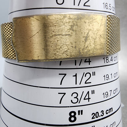Citizen CQ Crystron Watch Men 34mm White Dial Gold Tone Daydate 4710240 PARTS11