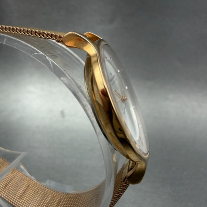 Skagen Anita Watch Women 30mm Silver Dial Rose Gold Tone Round SKW2151 New Batt3