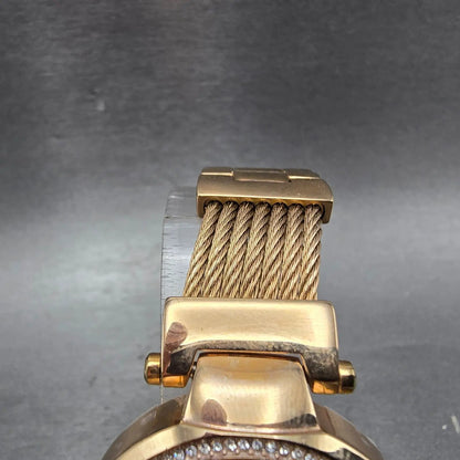 Invicta Angel Watch Women 36mm Pink Dial Rose Gold Tone Daydate 28920 NewBattery4