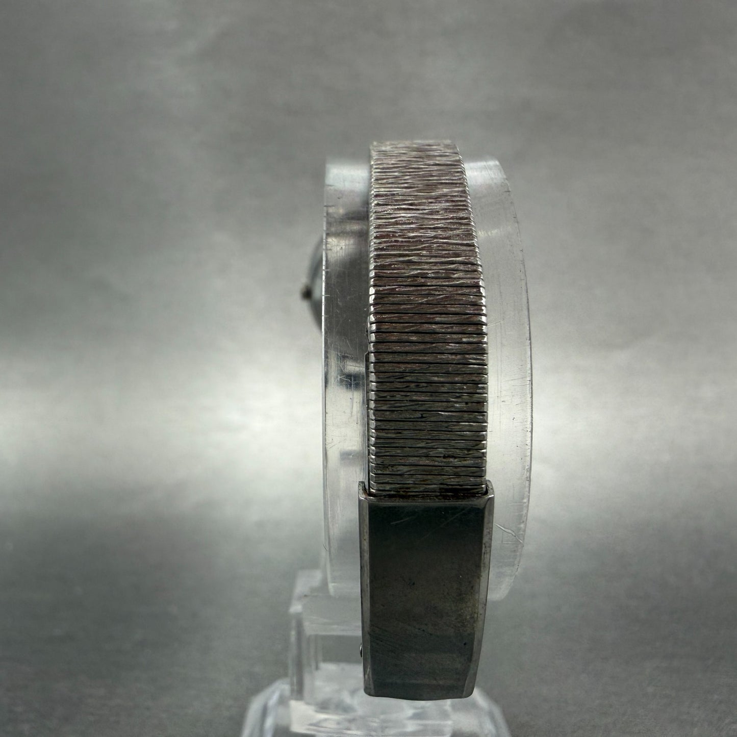 Seiko Watch Women 24mm White Dial Silver Tone Round 43-0070 New Battery Vintage27