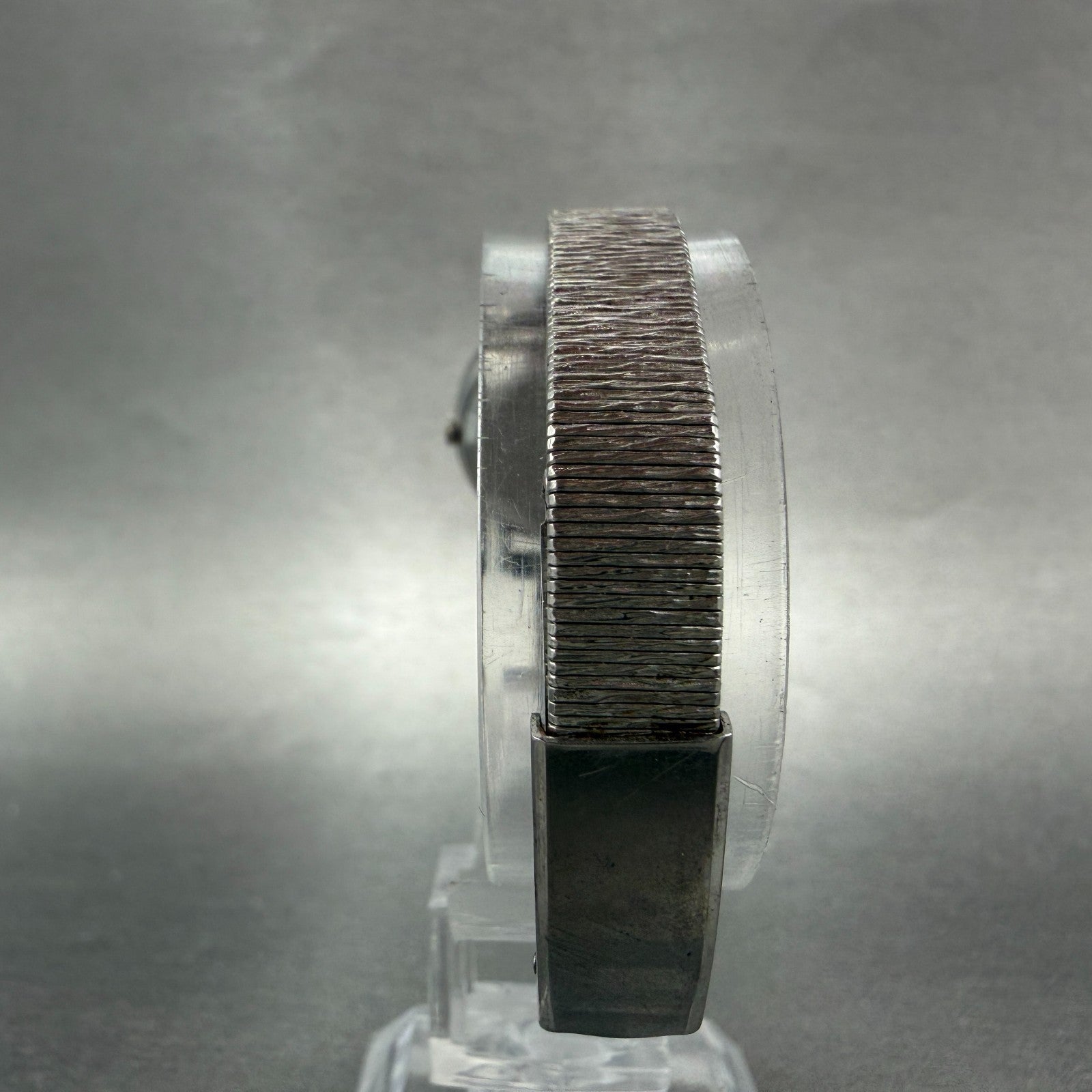Seiko Watch Women 24mm White Dial Silver Tone Round 43-0070 New Battery Vintage27