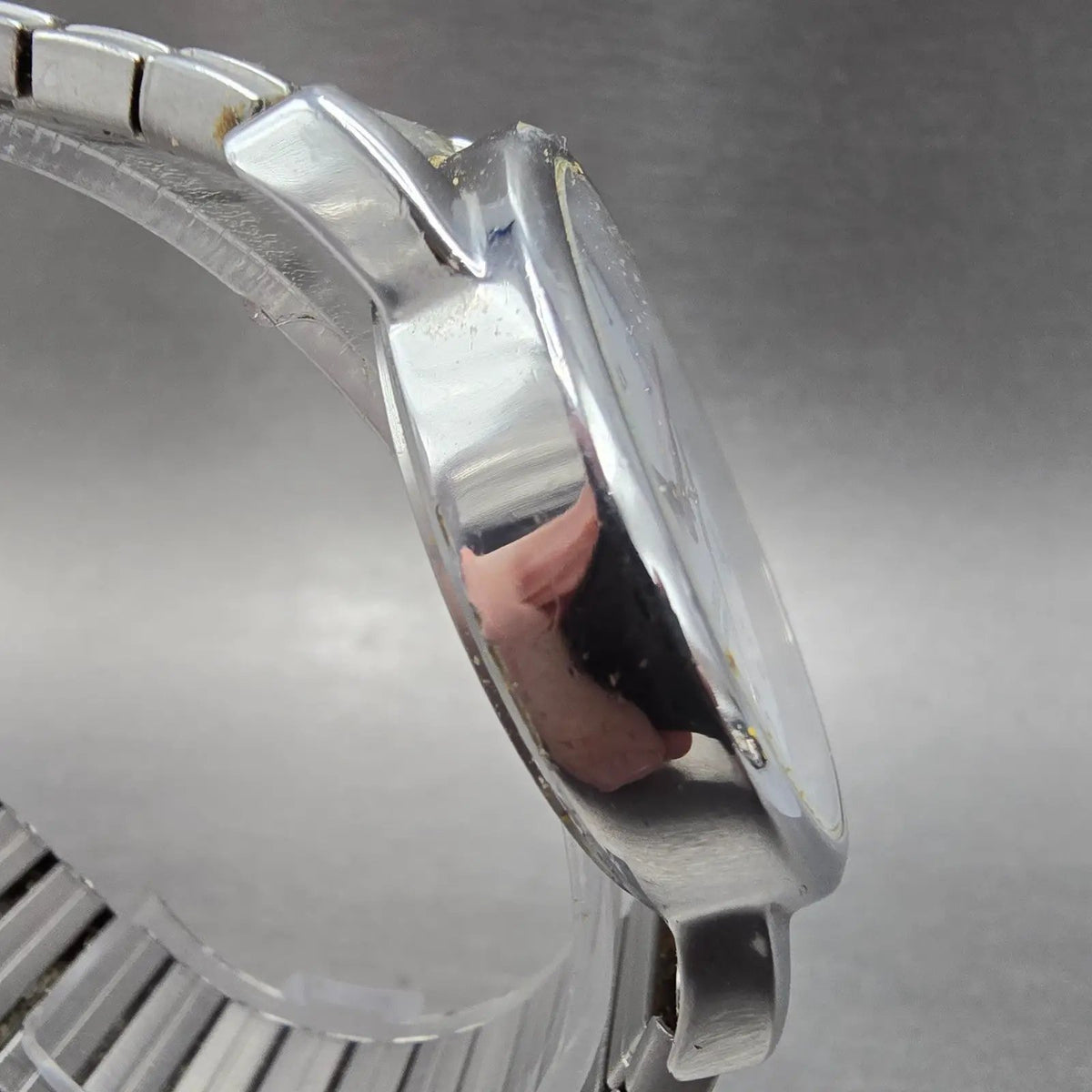 Timex Easy Reader Watch Men 38mm White Dial Silver Date Round New Battery3
