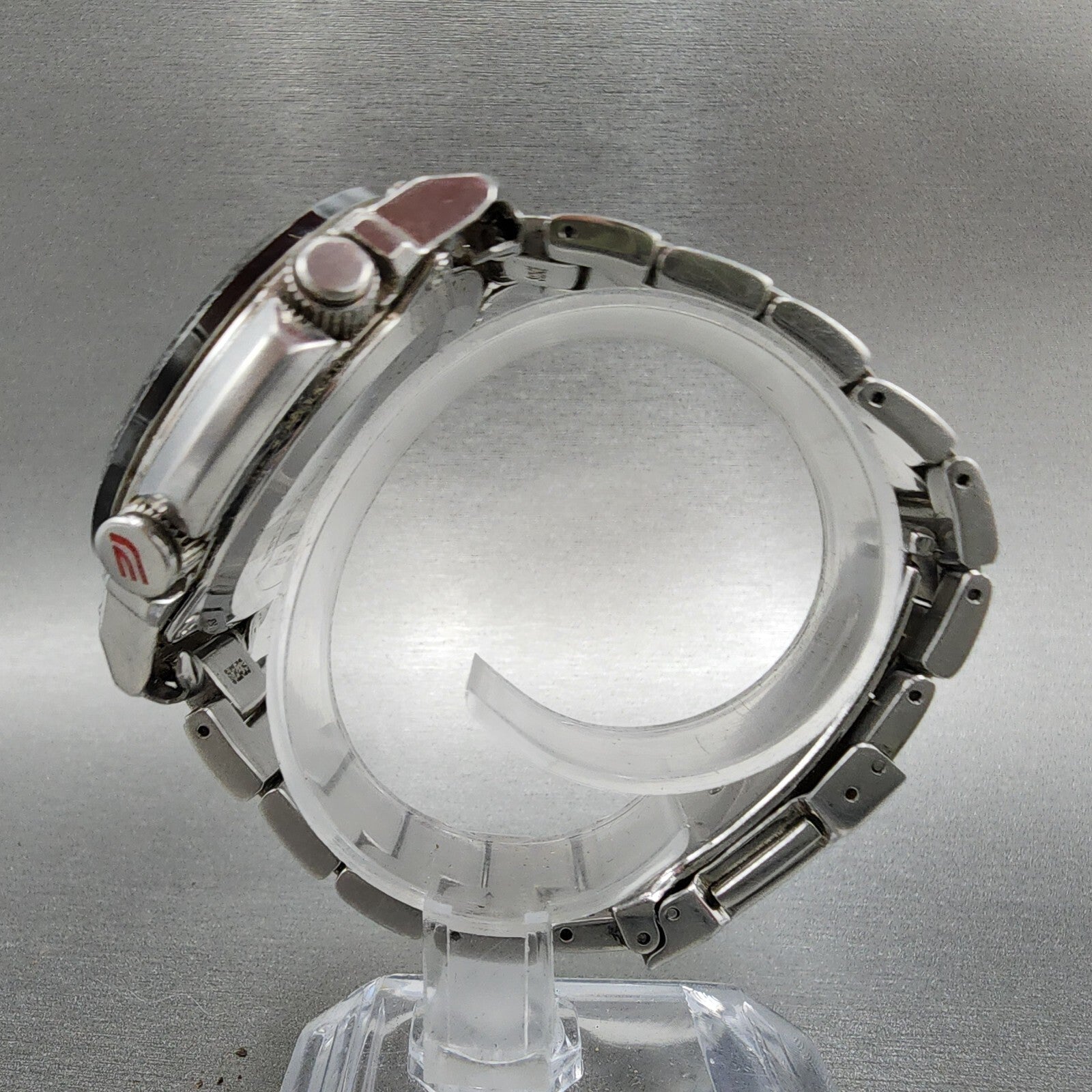 Casio Edifice MCWE300 Watch Men 48mm Black Dial Steel Solar Alarm Chrono Works7