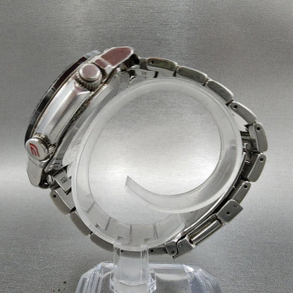 Casio Edifice MCWE300 Watch Men 48mm Black Dial Steel Solar Alarm Chrono Works7