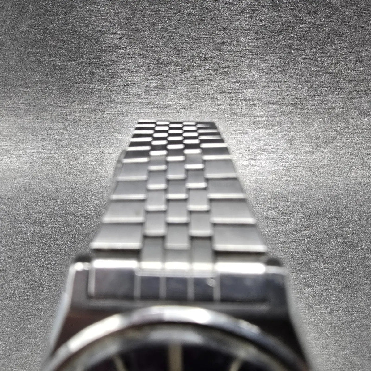Seiko SQ Watch Men 34mm Blue Dial Silver Daydate 7123-8430 Round PARTS VTG5
