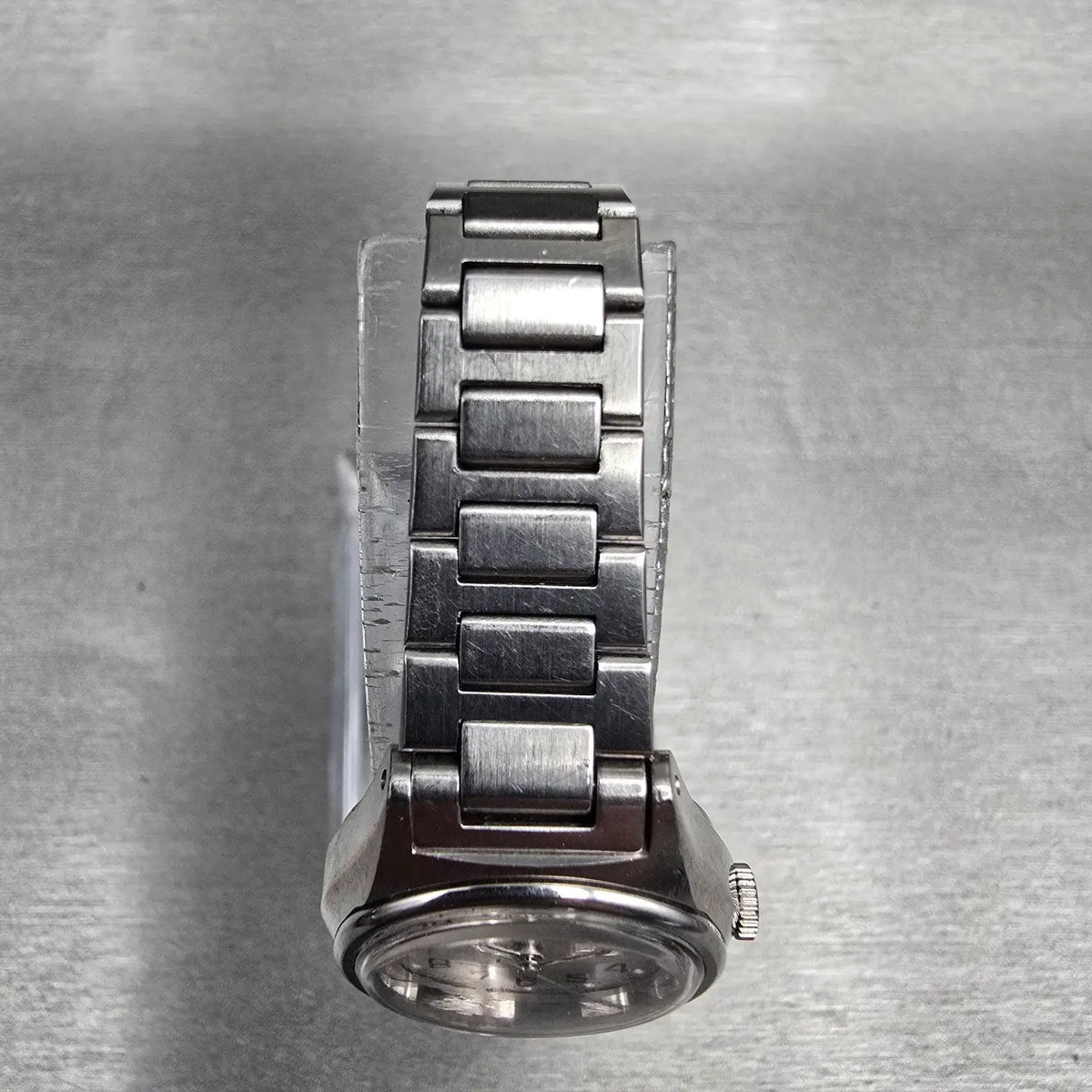 Seiko SQ Watch Women 23mm Silver Dial Silver Tone Daydate 3523-0039 New Battery)4