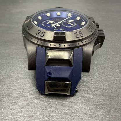 Invicta Excursion Chronograph Watch Women 40mm Blue Dial Daydate 18692 PARTS3
