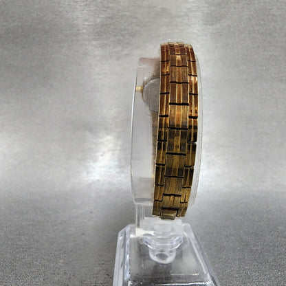 Citizen Watch Women 19mm Champagne Dial Gold Tone 5920S98594 New Battery7