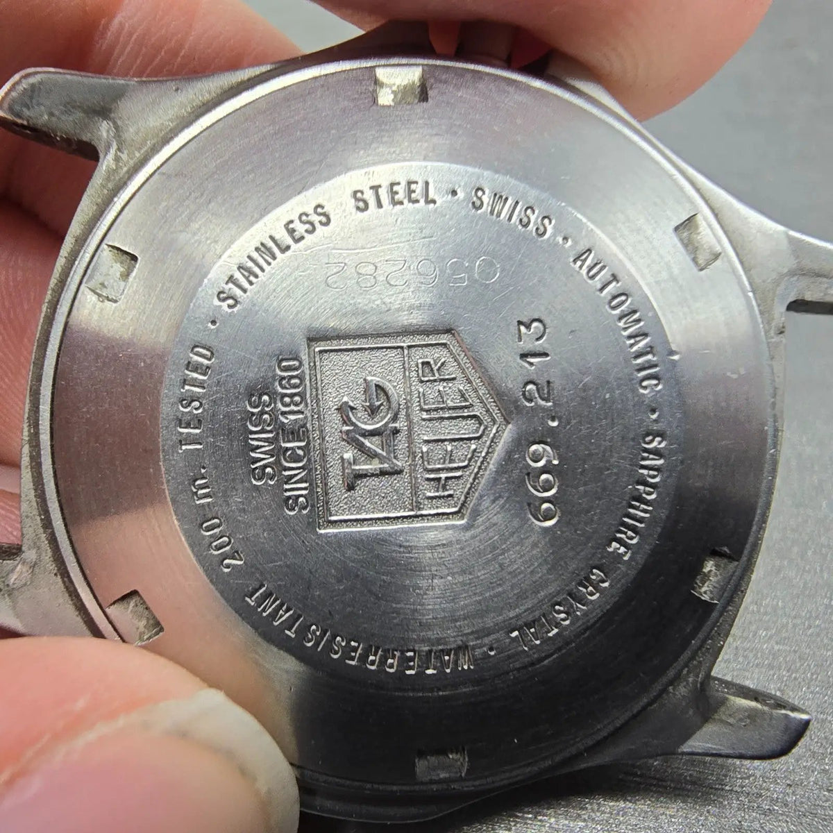 Tag Heuer Professional 200 Watch Case 34mm Stainless Steel 669.213 Vintage6