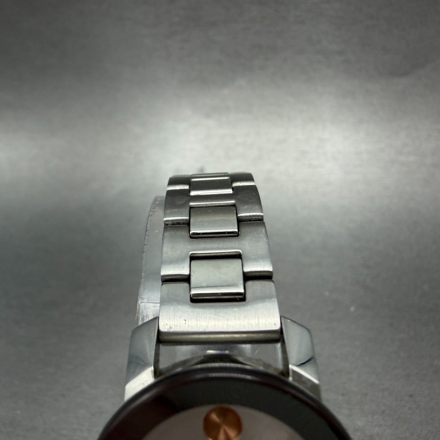 Movado Bold Watch Women 25mm Silver Dial Silver Tone 01.3.14.6116 New Battery4