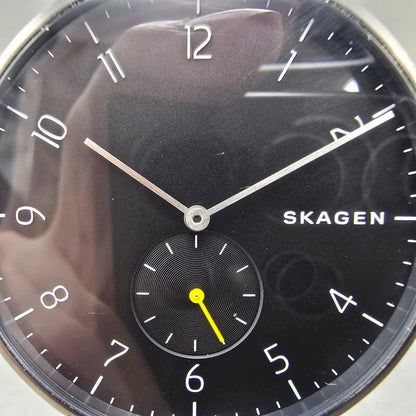 Skagen Watch Men 40mm Black Dial Black Tone Round SKW6470 PARTS NO BACK!!!!!!2