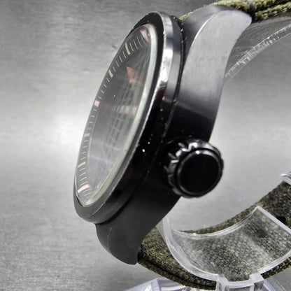 Citizen Eco-Drive Watch men 43mm Black Dial Black Tone Daydate 8729-S105781 Runs2