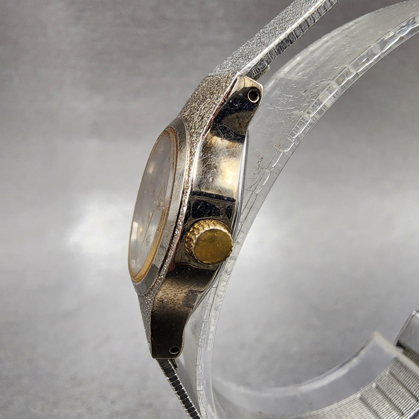 Seiko Watch Women 20mm Silver Dial Silver Tone Round 8Y210010 New Battery2