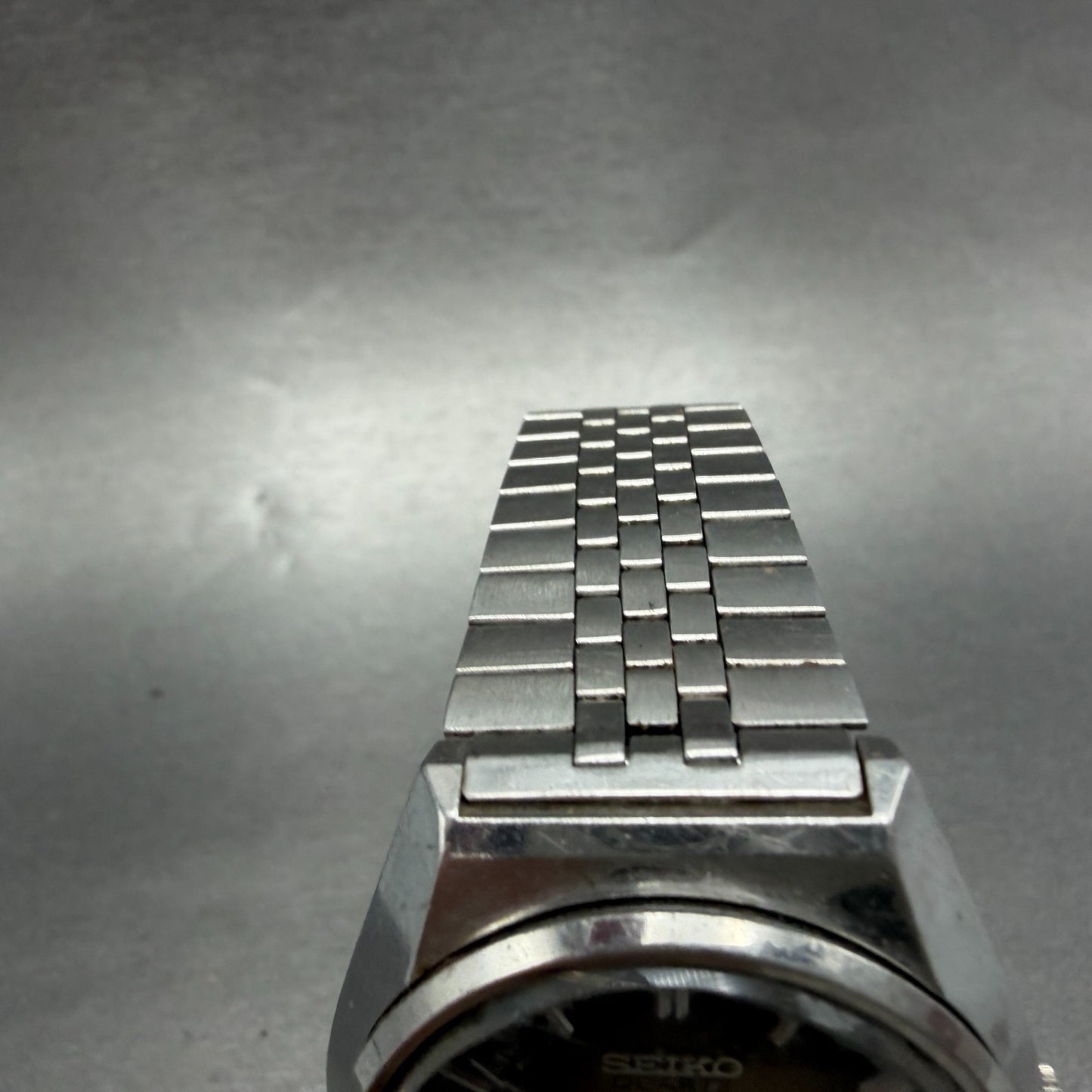 Seiko Type II Watch Men Brown 36mm Dial Silver Tone Daydate 0903-8140 NewBattery4