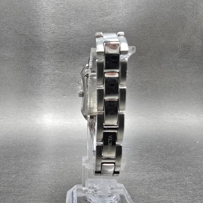 Invicta Wildflower Tank Watch Women 21mm MOP Dial Silver Tone Rectangle New Batt7