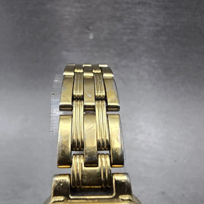 Citizen Tank Watch Women 18mm Champagne Dial Gold Tone 5930-S037107 New Battery4