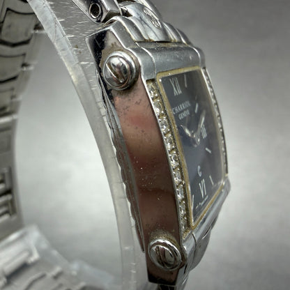 Philippe Charriol Colvmbvs Watch Women 20mm Black Dial Steel Diamond Bezel Works3
