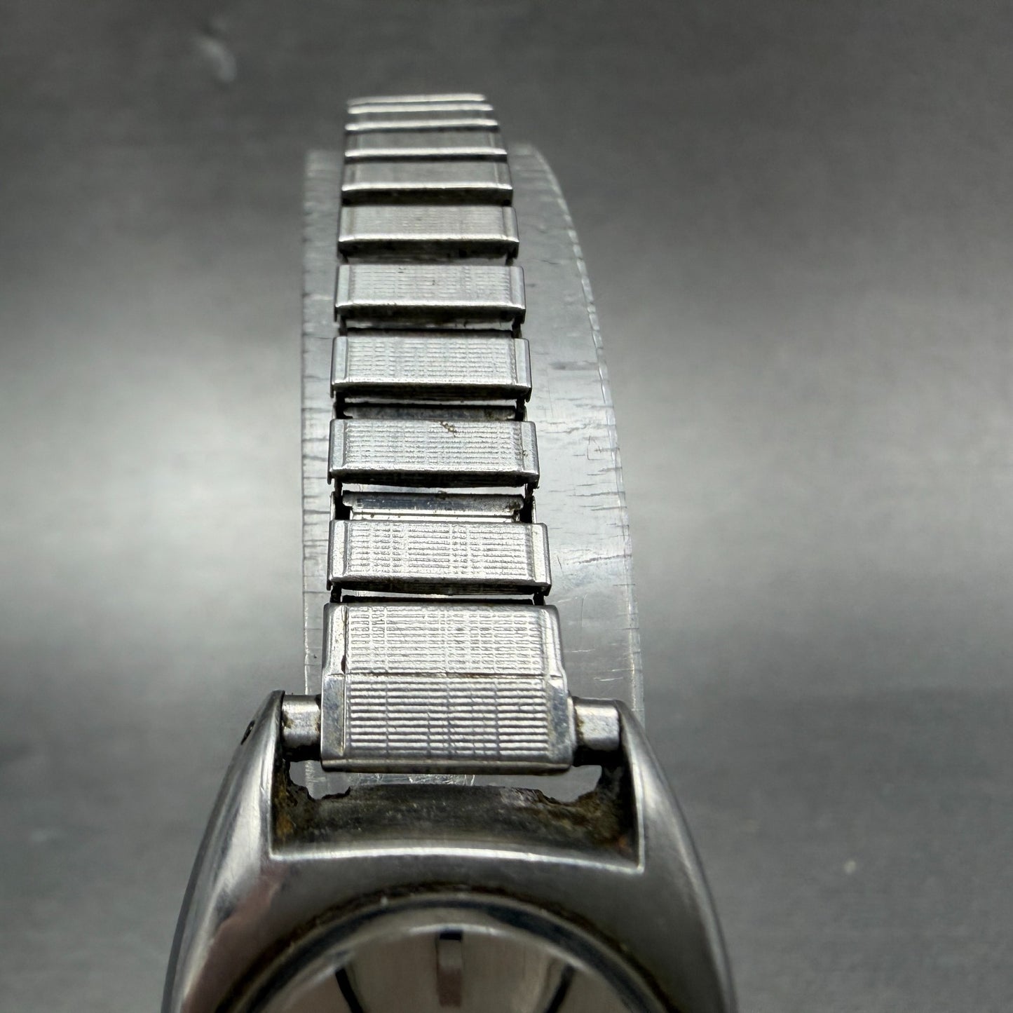 Seiko Automatic Watch Women 22mm Silver Dial Silver Tone Daydate 2706-7010 Runs4