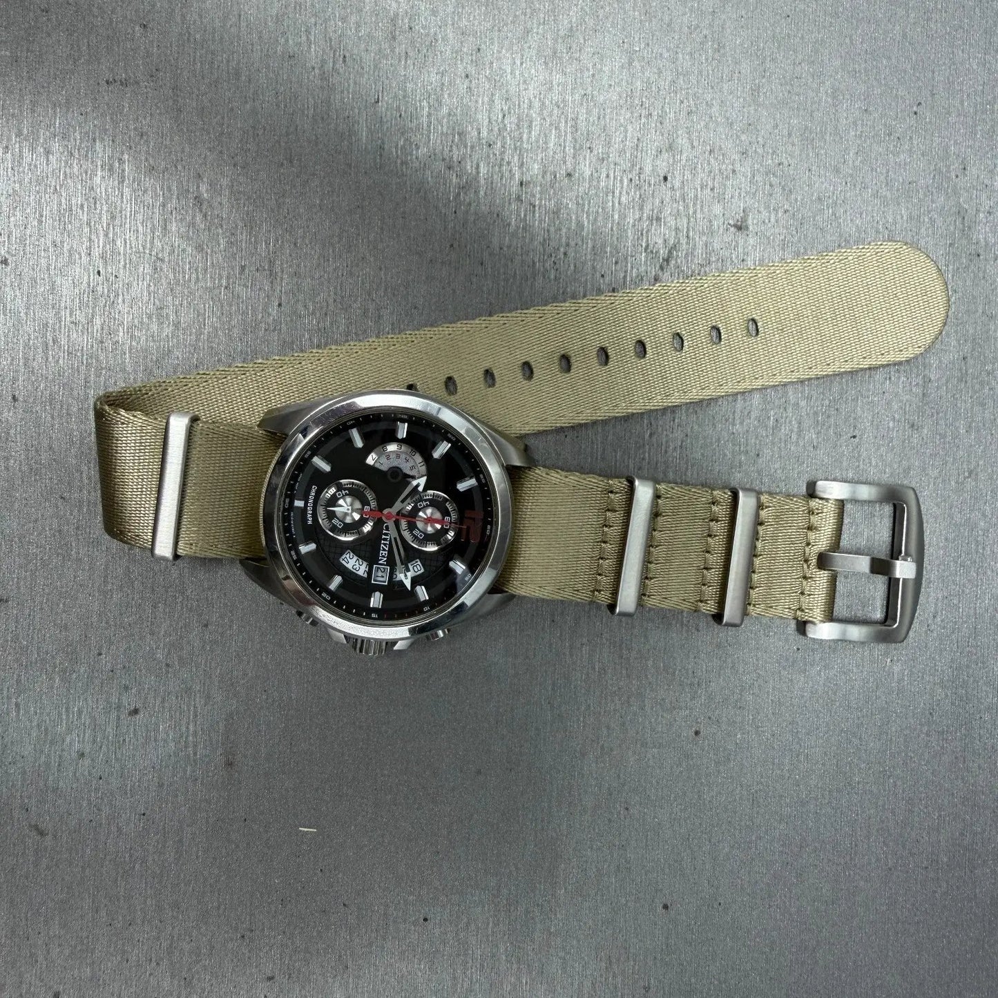 Citizen Chronograph Watch and 2 bands2