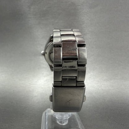 Bulova Automatic Watch Women 36mm MOP Heart Dial Silver Tone Round 96R151 Runs7