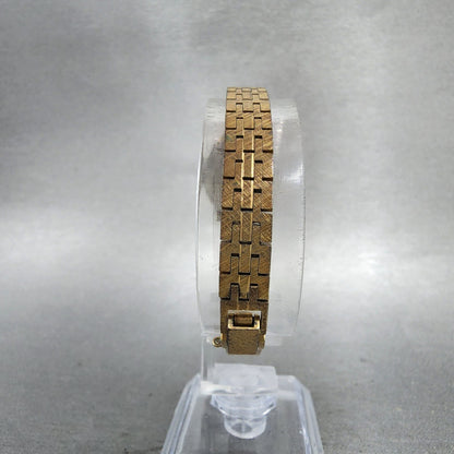 Seiko Special Watch Women 20mm Silver Dial Gold Tone Manual 11403240 Runs7