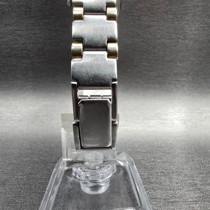 Citizen CQ Watch Women 21mm Gray Dial Two Tone Round 3220-S05154 New Battery 677
