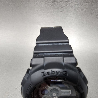 Casio BabyG BA110BC Watch Women 43mm Analog Digital Black Tone Round New Batt4