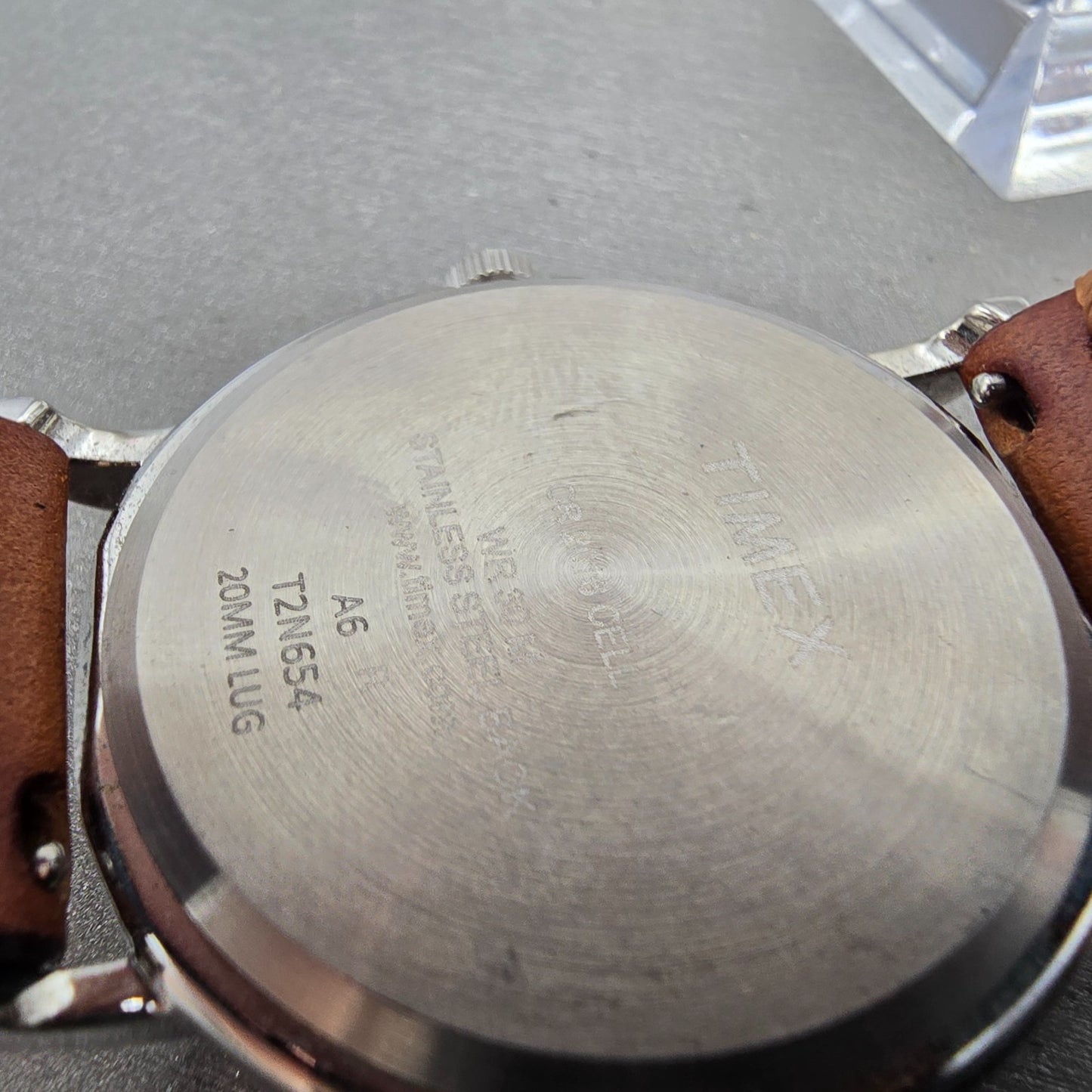 Timex Weekender Watch Men 40mm White Dial Silver Tone Round New Battery VYHJ9