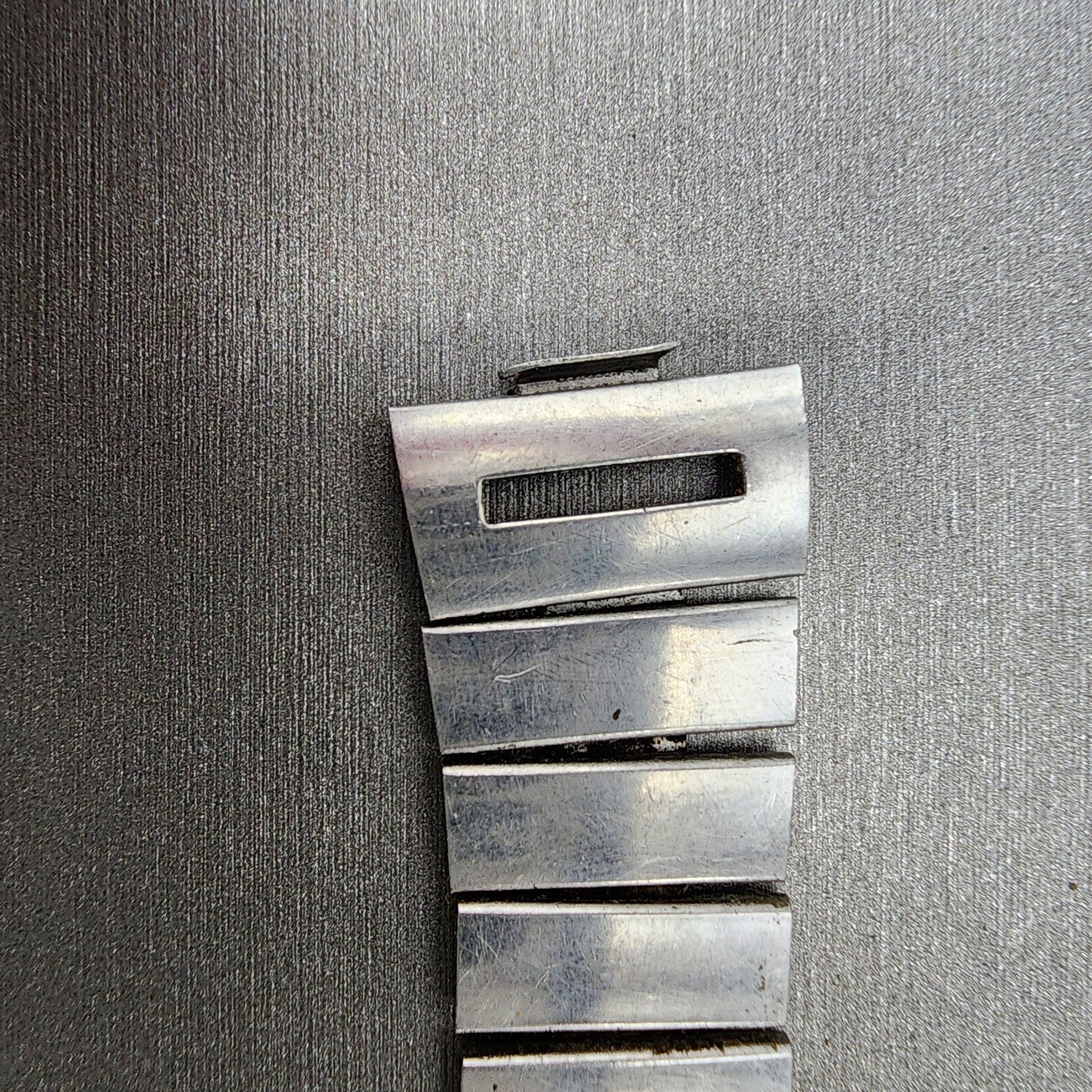 VTG Seiko bracelet 22mm Stainless Steel Tri Folding Clasp Japan made READ!!!1