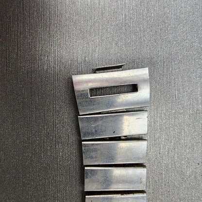 VTG Seiko bracelet 22mm Stainless Steel Tri Folding Clasp Japan made READ!!!1