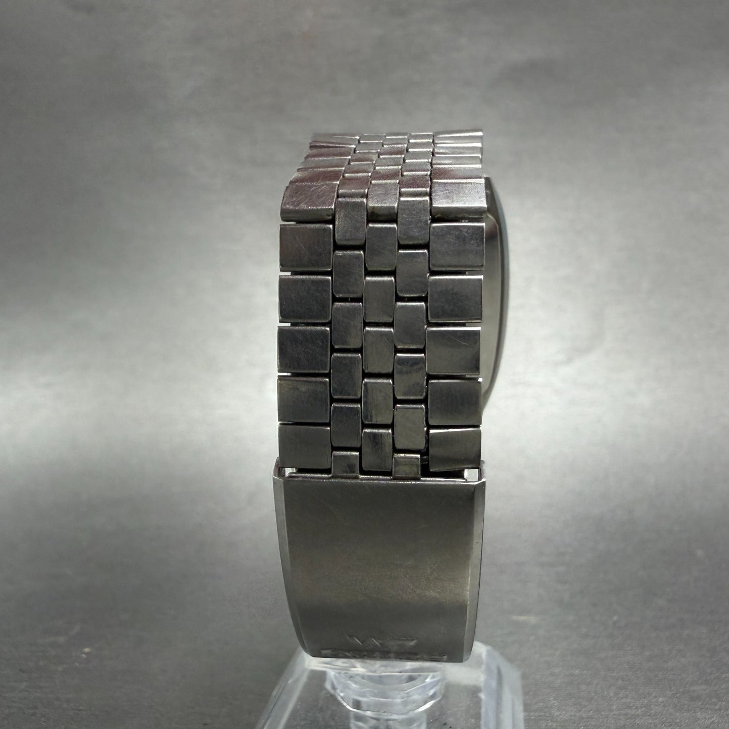 Seiko Lord Matic Watch Men 33mm Silver Dial Steel Daydate READ! 5606-5220 Runs7