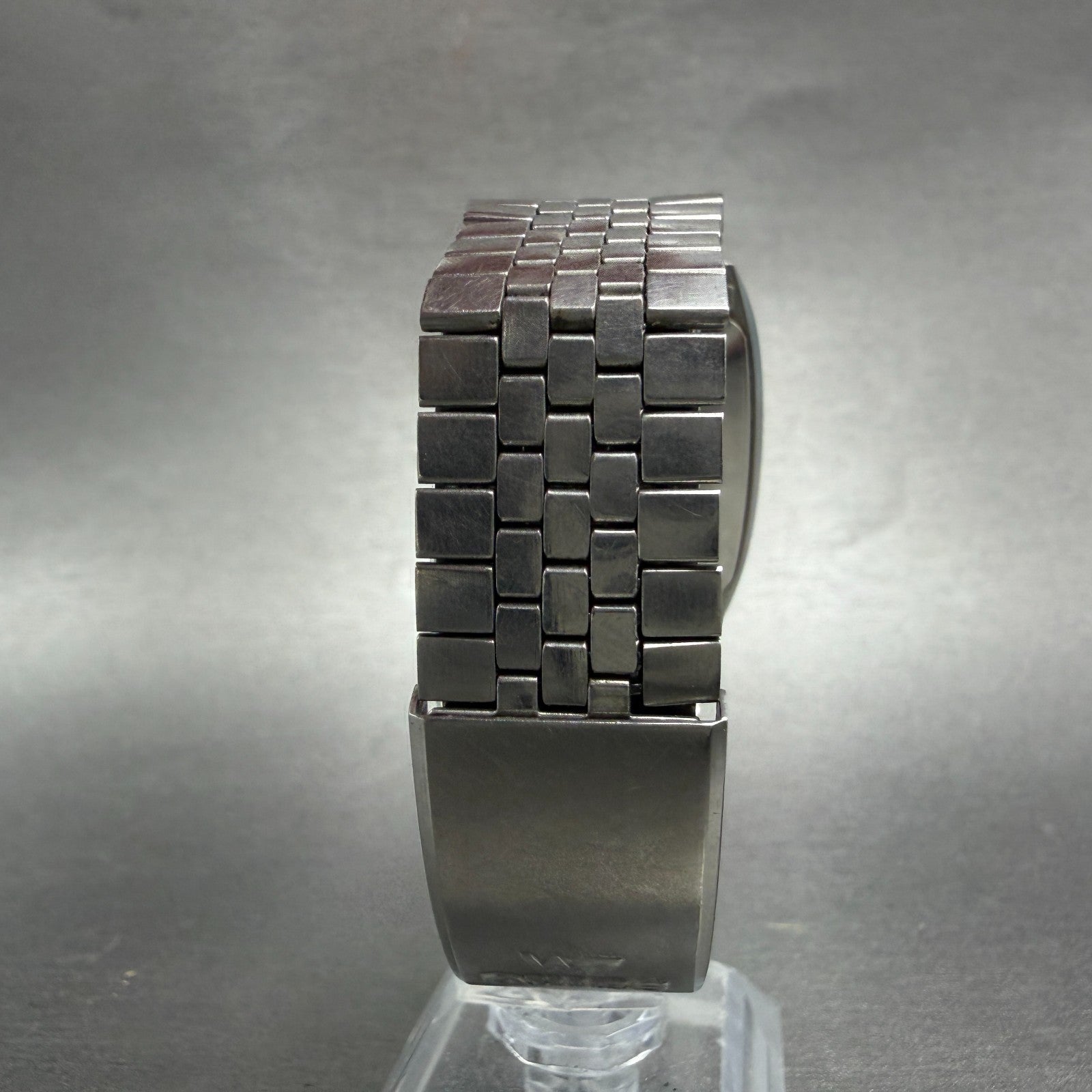 Seiko Lord Matic Watch Men 33mm Silver Dial Steel Daydate READ! 5606-5220 Runs7