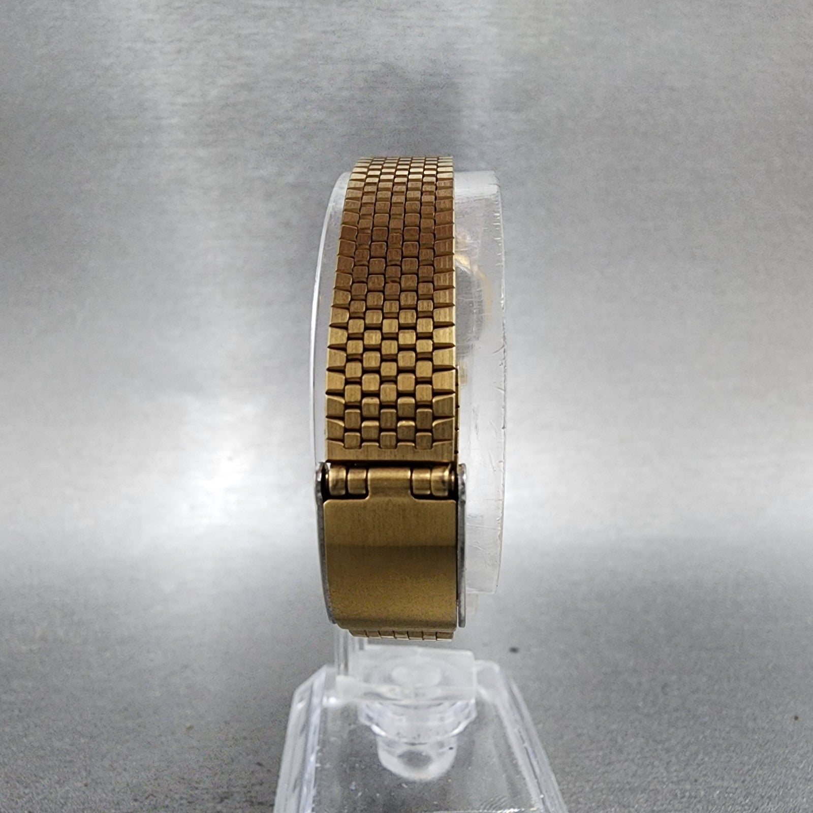 Seiko Watch Women 22mm White Dial Gold Tone Round 4n210052 New Battery8