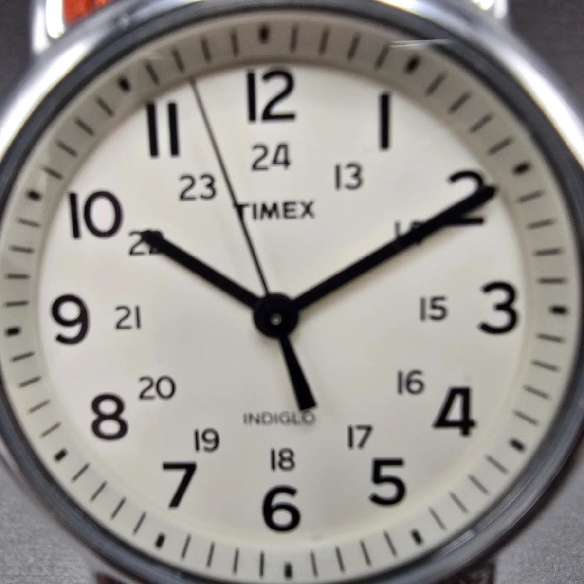 Timex Weekender Watch Men 38mm White Dial Silver Round New Battery T2N6521