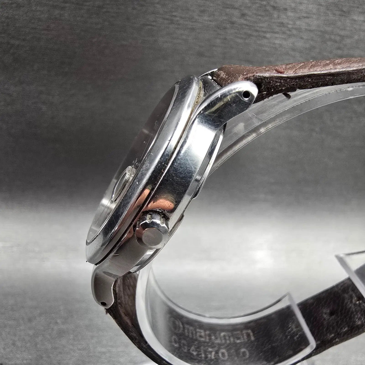 Seiko Spirit Watch Men 34mm Silver Dial Silver Tone Date Round 5E32-5A40 New Bat2