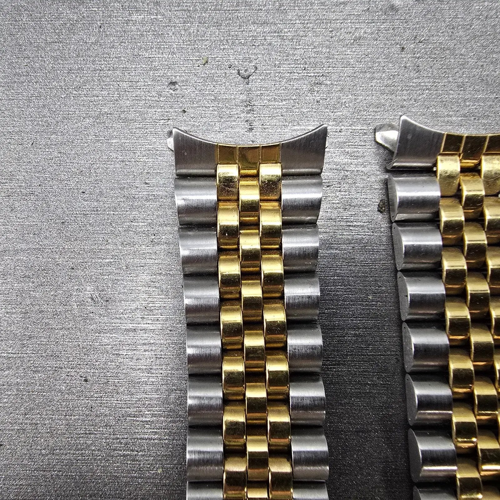 Seiko Pulsar President Bracelet 18mm Stainless Steel Two Tone 500MCE VTG7