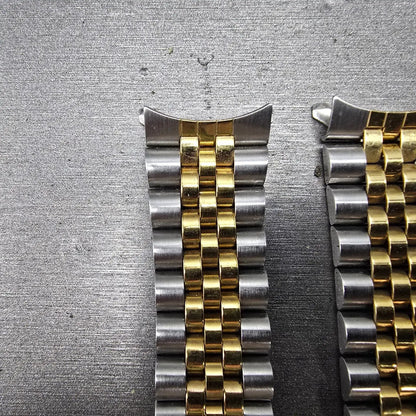 Seiko Pulsar President Bracelet 18mm Stainless Steel Two Tone 500MCE VTG7