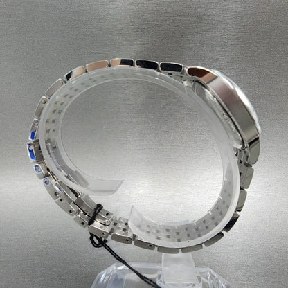 Tissot Le Locle Automatic Watch Women 29mm Silver Dial Diamond Accent Date Steel