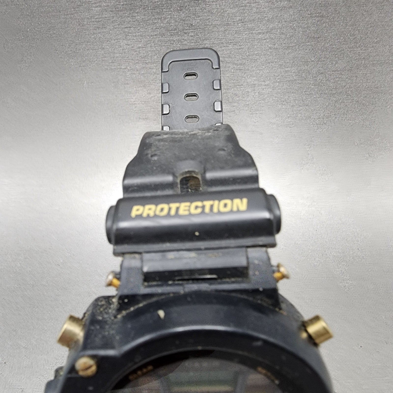 Casio GShock DW6700 Watch Men 46mm Digital Black Alarm Chrono New Battery AB124