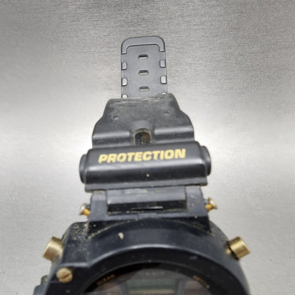 Casio GShock DW6700 Watch Men 46mm Digital Black Alarm Chrono New Battery AB124