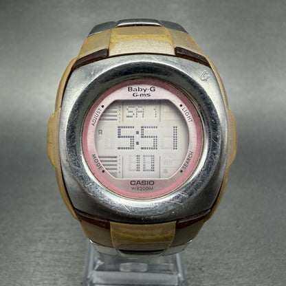 Casio Baby-G Watch Women 38mm Digital Alarm Chrono Round MSG-171D New Battery0