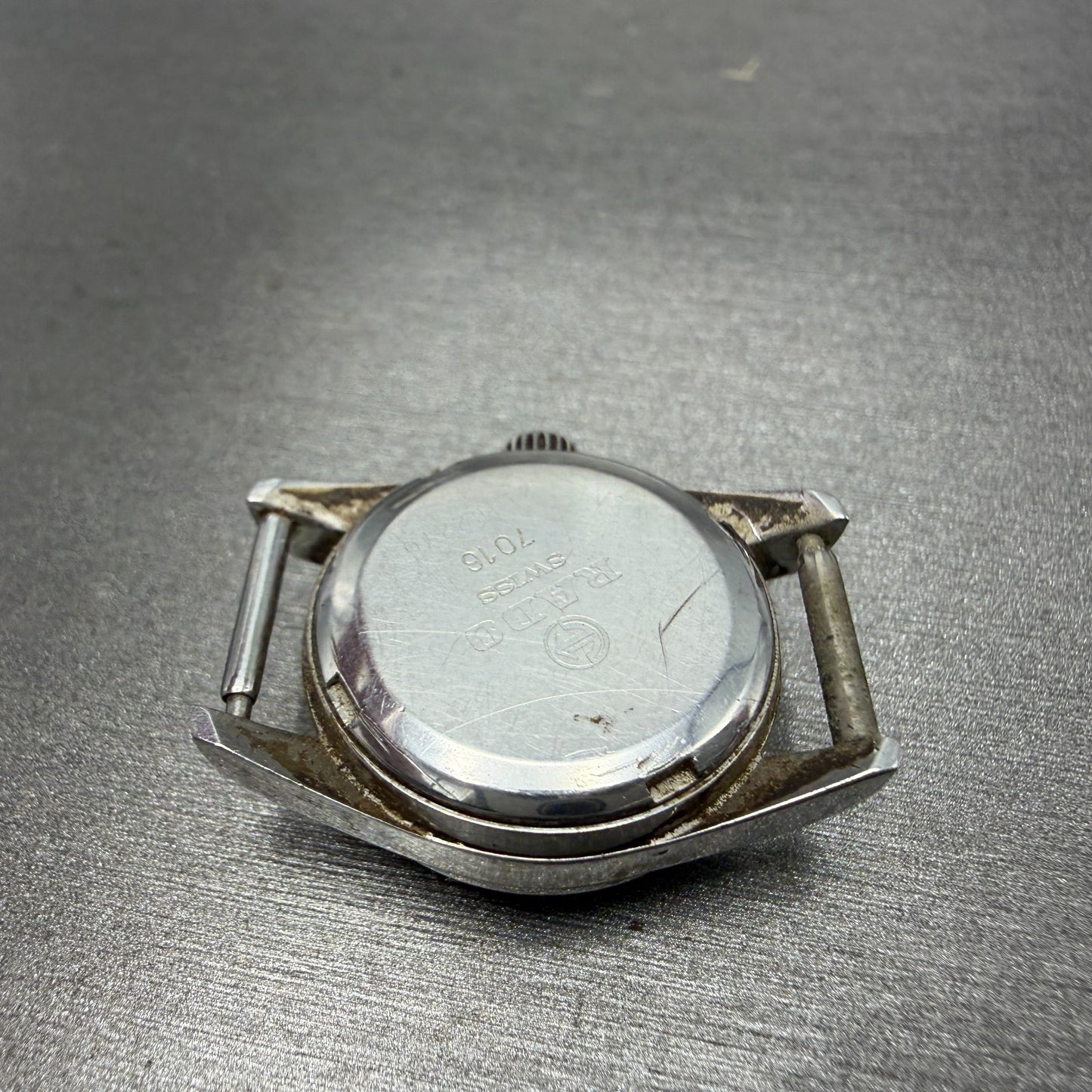 Rado Emile Watch Women 21mm Silver Dial Silver Tone Date Round 7016 Auto PARTS8