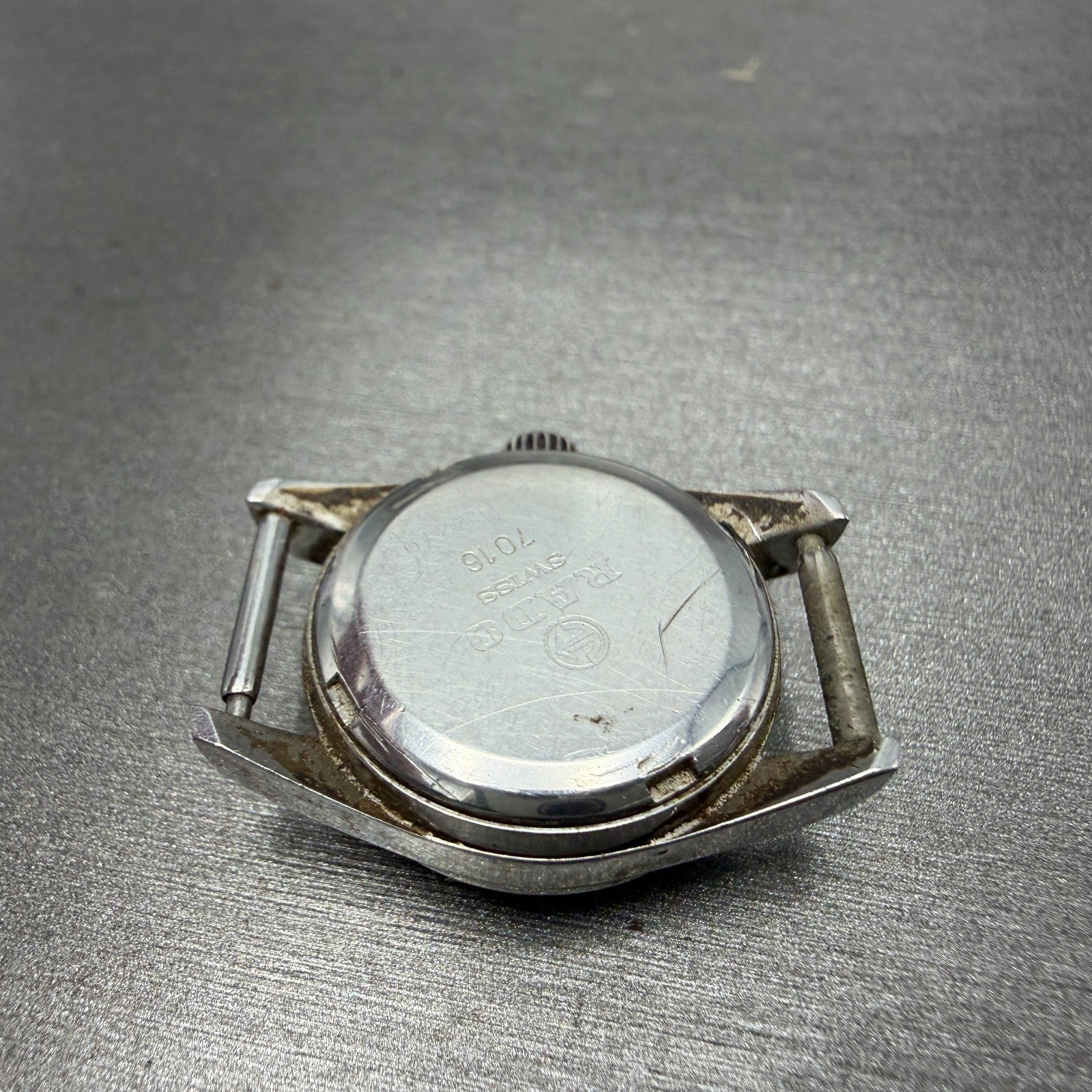 Rado Emile Watch Women 21mm Silver Dial Silver Tone Date Round 7016 Auto PARTS8