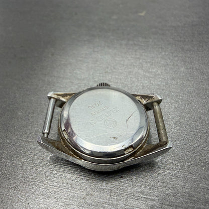 Rado Emile Watch Women 21mm Silver Dial Silver Tone Date Round 7016 Auto PARTS8