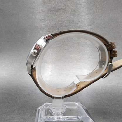 Coach Ruby Watch Women 32mm White Dial Silver Tone Round 14502994 New Batt6