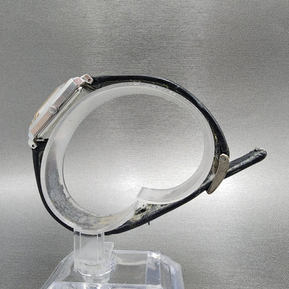 Citizen XC Tank Watch Women 19mm Silver Dial Silver Tone Rectangle New Battery6