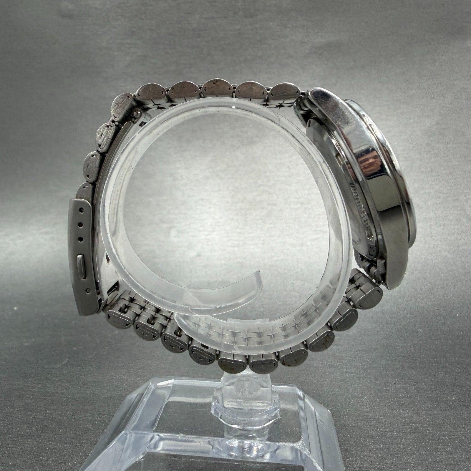 Seiko Alba Watch Men 34mm White Dial Silver Tone Round V501-0EL0 New Battery8