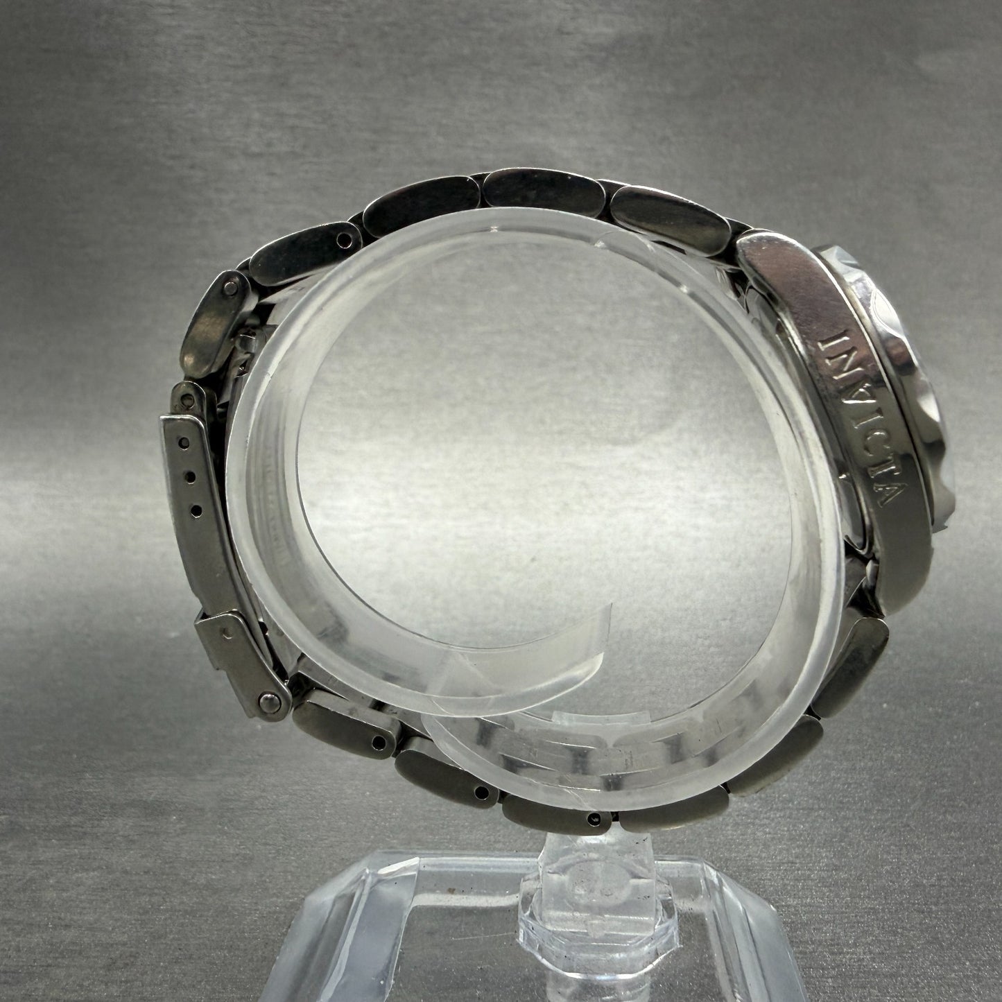 Invicta Dive Watch Women 27mm White Dial Steel Date Coke 7061 Round New Batt8